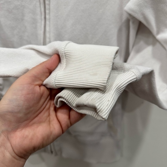 The North Face TKA Fleece Sweater Girls Large White - Picture 4 of 5